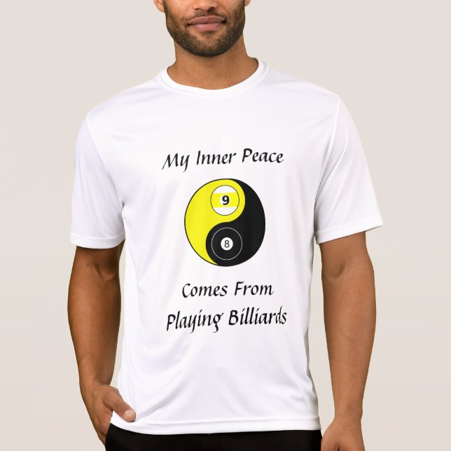 Billiard-T - Shirt (Vorderseite)
