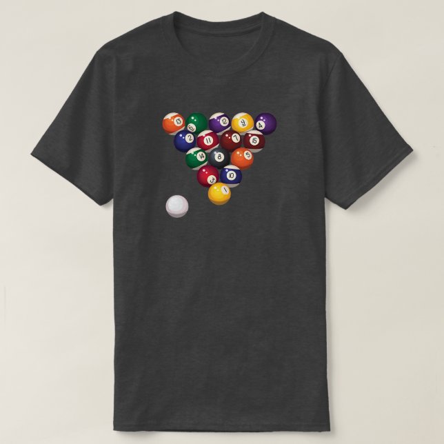 Billiard T-Shirt (Design vorne)