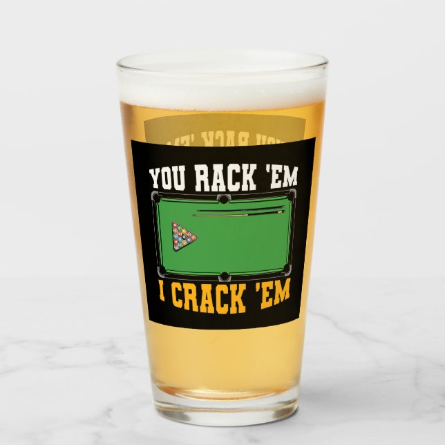 Billiardkunst Glas (Vorne (Gefüllt))