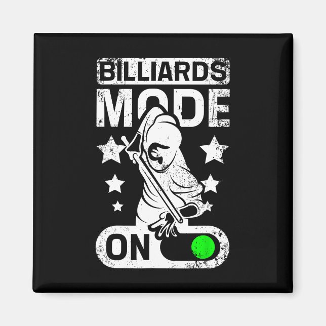 Billiardmodus eingeschaltet magnet (Vorne)
