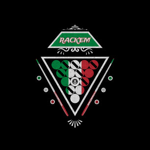 BILLIARDS ITALIE ANCESTRÉE POOL SNOOKER T-shirt