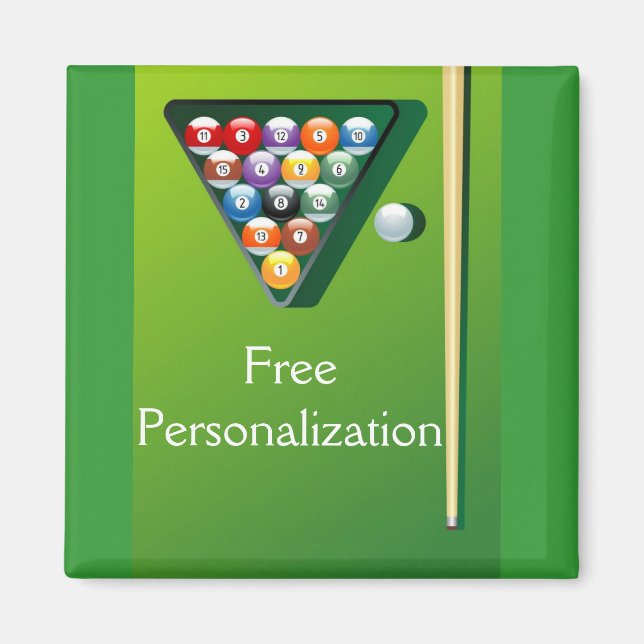 Billiards Magnet (Vorne)
