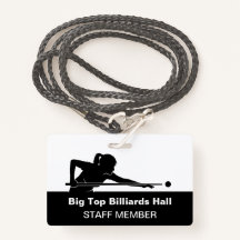 Billiards Pool Hall And Event Staff Member Budget