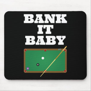 Billiards Pool Player Shirt Geschenke Männer Fraue Mousepad
