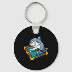 Billiards Shark Pool Snooker Player Geschenk Schlüsselanhänger