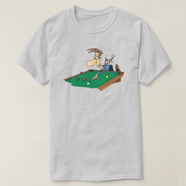 Billiards T - Shirt (Design vorne)