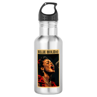 Billie Holiday Edelstahlflasche