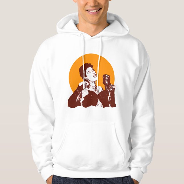 Billie Holiday Hoodie (Vorderseite)