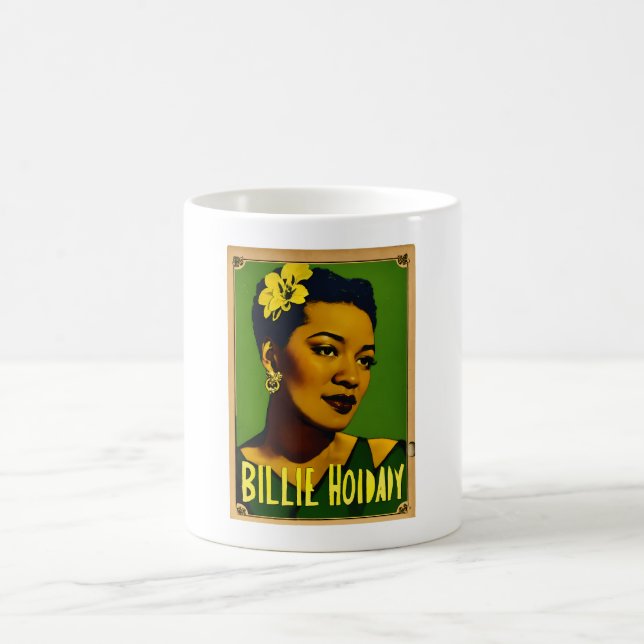 Billie Holiday Kaffeetasse (Mittel)