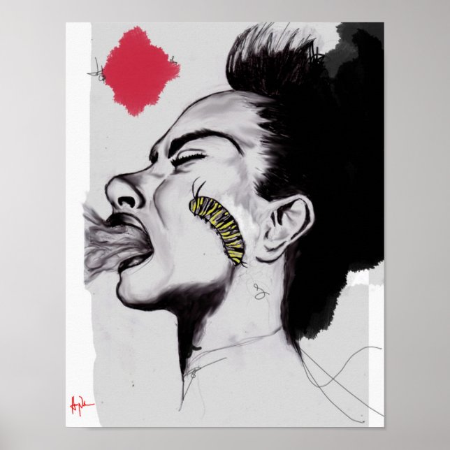 Billie Holiday Poster (Vorne)