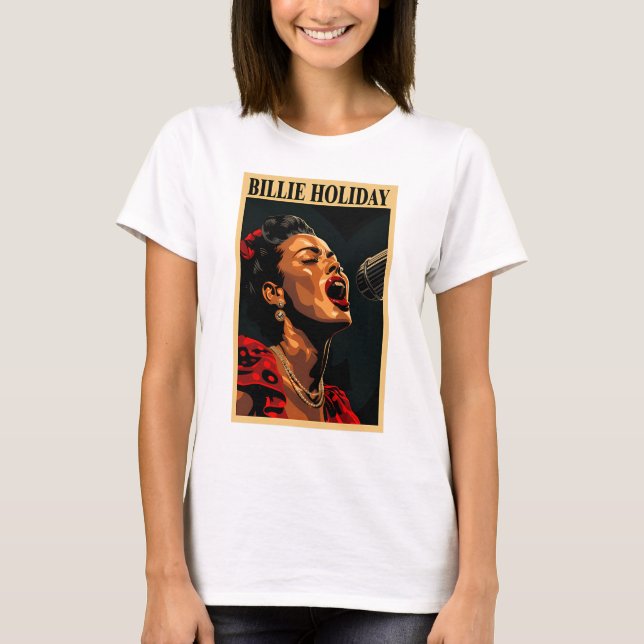 Billie Holiday T-Shirt (Vorderseite)