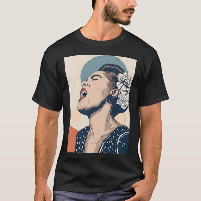 Billie Holiday T-Shirt (Vorderseite)