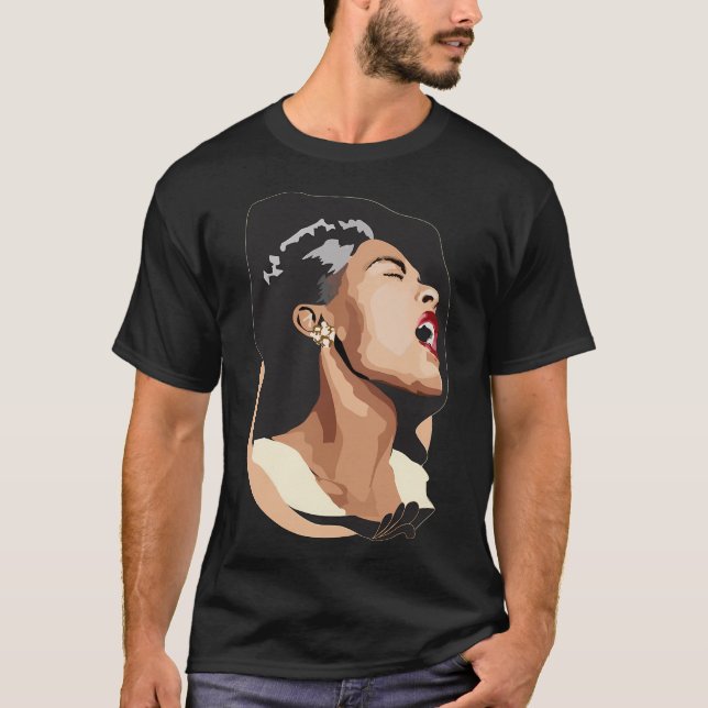 Billie Holiday T-Shirt (Vorderseite)
