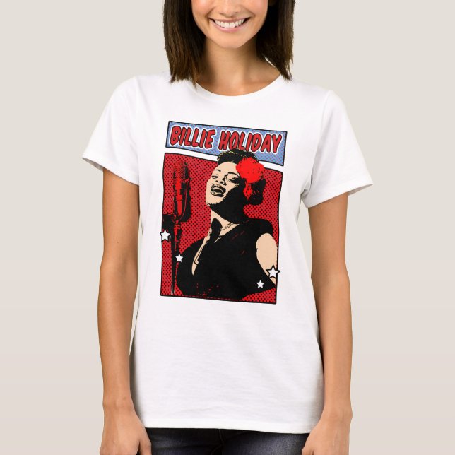 Billie Holiday T-Shirt (Vorderseite)