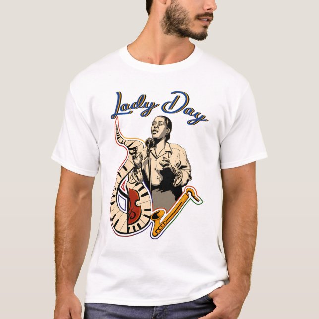 Billie Holiday T-Shirt (Vorderseite)