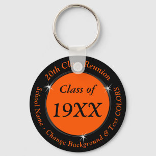 Billig 20. Klasse Wiedersehen Geschenke, Orange un Schlüsselanhänger