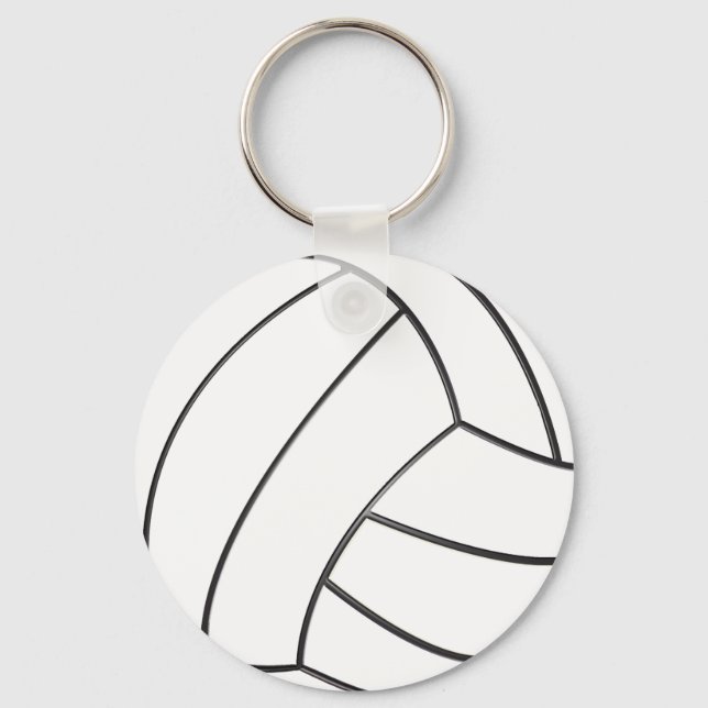 Billig BULK Volleyball spendet Schlüsselanhängern  Schlüsselanhänger (Vorderseite)