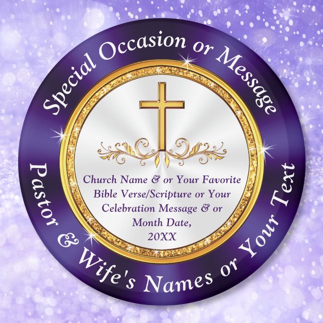 Billig Personalisiert, Kirchengeschenke Ideen, Kir Magnet (Church Magnets. Personalized Church Party Favors. Cheap gifts for church members. Church anniversary)