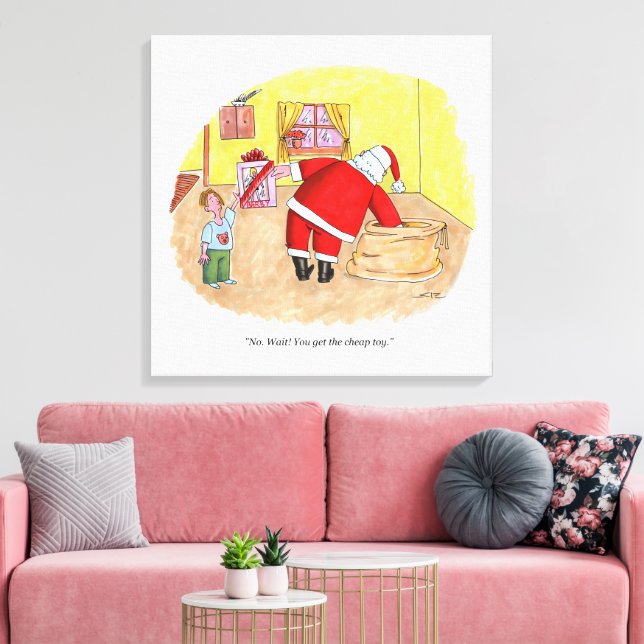 Billig-Spielzeug-Leinwand Leinwanddruck (Insitu (Wohnzimmer))