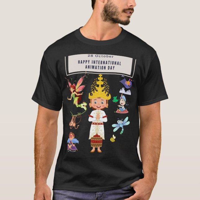 Billiganimationssoftware T-Shirt (Vorderseite)