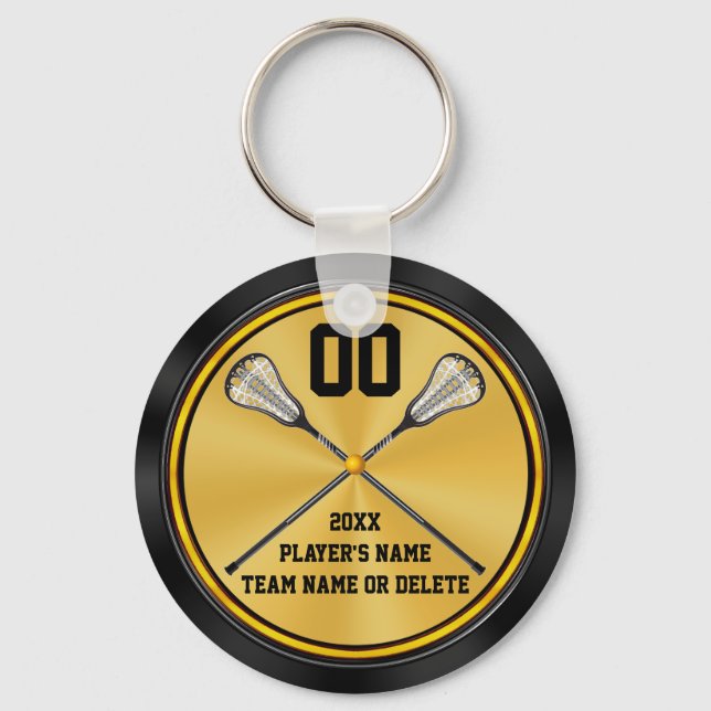 Billige Lacrosse-Geschenke, Lacrosse-Schlüsselanhä Schlüsselanhänger (Vorderseite)