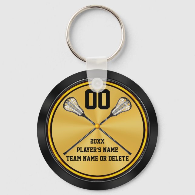 Billige Lacrosse-Geschenke, Lacrosse-Schlüsselanhä Schlüsselanhänger (Vorderseite)