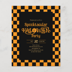 Billige Retro-Spooktacular-Halloween-Party Flyer