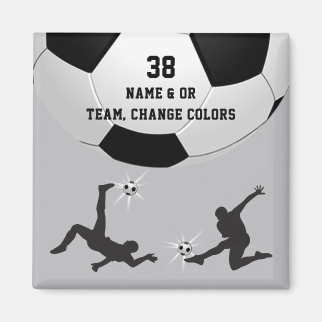 Billige Soccer-Souvenirs für Fußball-Gastgeschenke Magnet (Vorne)