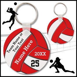 Billige Volleyball-Schlüsselanhänger in Farbe und Schlüsselanhänger