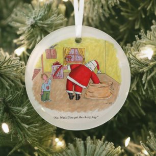 Billiges Spielzeug rundes Glasornament Ornament Aus Glas
