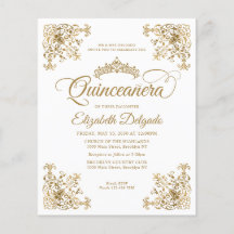 Billiges Vintages Weißes Tiara-Rahmen Quinceanera