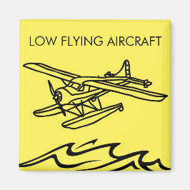 Billigflugzeug | Funny Alaska Kreuzfahrttüre Magnet