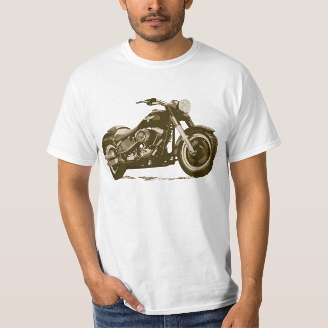 Billigster dennoch fantastischer Harley T - Shirt (Vorderseite)