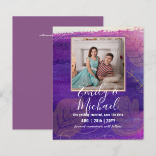 Billigstes FOTO Retten Datum Lila Gold Abstrakt