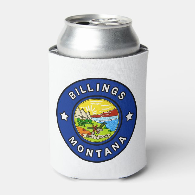 Billings Montana Dosenkühler (Kanne Vorderseite)