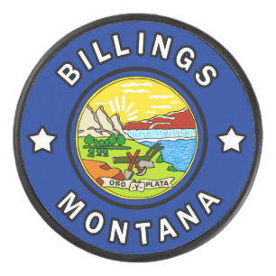 Billings Montana Eishockey Puck