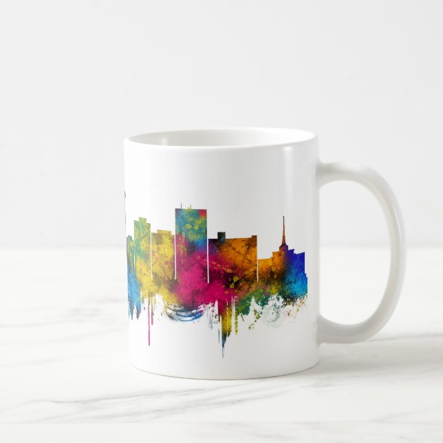Billings Montana Skyline Kaffeetasse (Rechts)