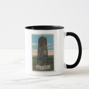 Billings, MT - Aussicht auf das Boothill-Denkmal Tasse