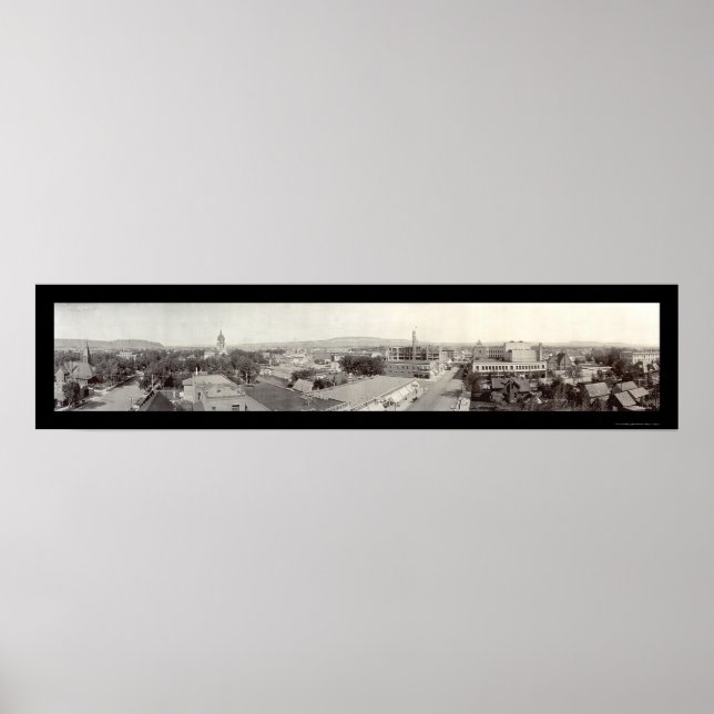 Billings, MT Foto 1915 Poster (Vorne)