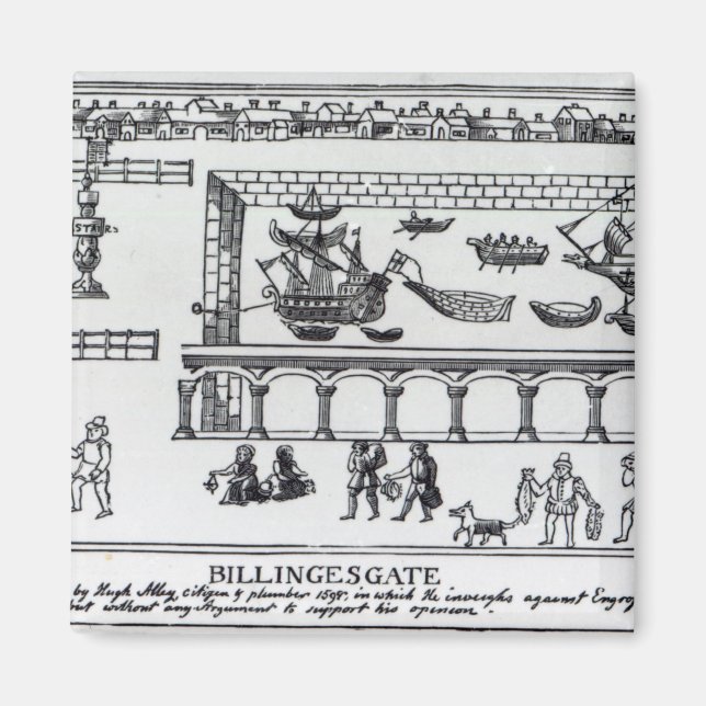 Billingsgate Markt Magnet (Vorne)