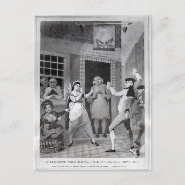 Billingsgate Triumphant Postkarte (Vorderseite)