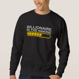 Billionär für Geschäftsmann und Sweatshirt