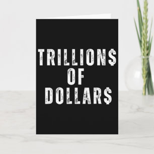 Billionen Dollar Lustiges Meme Sarkastisches Geld Karte