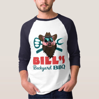 Bill's Backyard-GRILLEN - Ranglan-T-Shirt T-Shirt