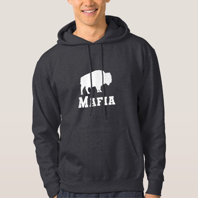 Bills Mafia 716 Buffalo New York BFLO Hoodie (Vorderseite)