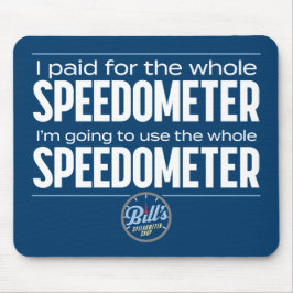 Bill's Speedometer-Shop ganz Speedometer-Mousepad Mousepad