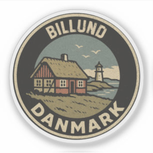 Billund, Dänemark Danmark  Aufkleber