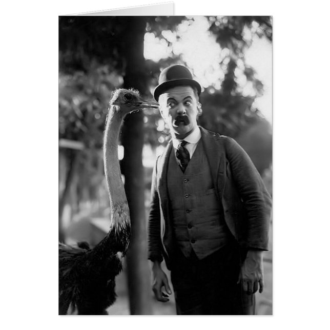 Billy Bevan mit einem Strauß, Circa Ende der 1910e (Vorne)