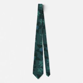 Billy Bong Hawaiian - Blume Satin Krawatte