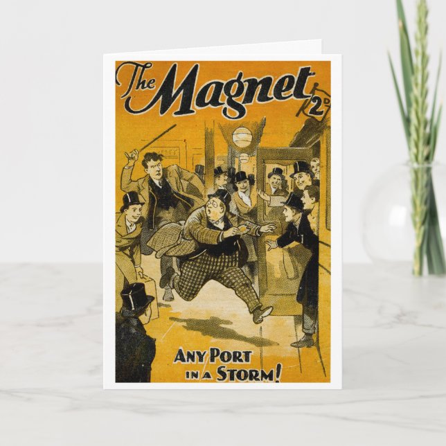 Billy Bunter Card Feiertagskarte (Vorderseite)